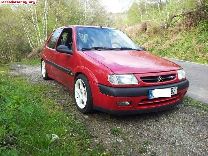 Saxo vts 16v fase 1 rojo 3300e negociables 