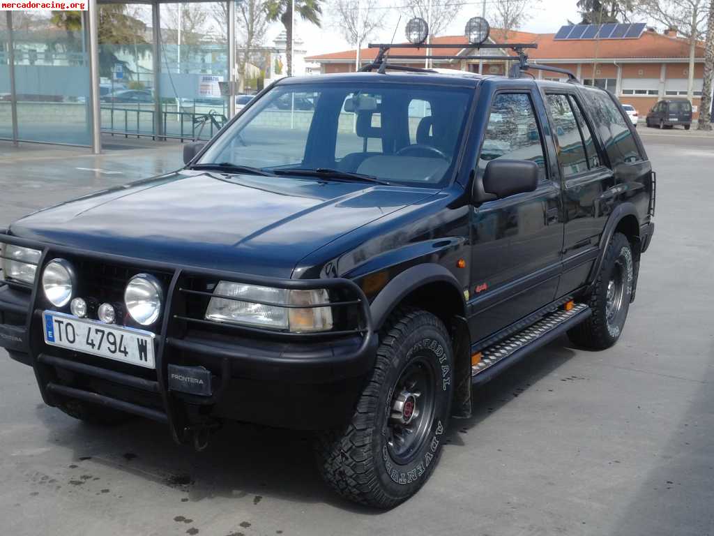 Vendo opel frontera 2.3td 5p 218000km negro 2500€ negociable