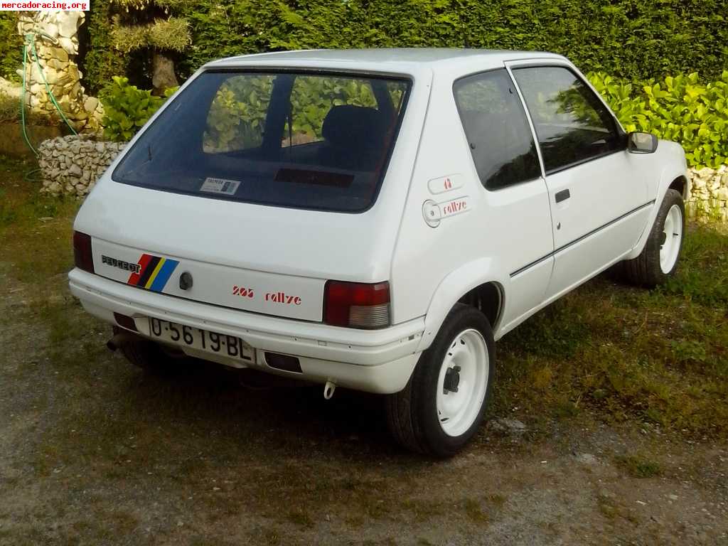 Vendo peugeot 205 con la estetica del 205 rallye