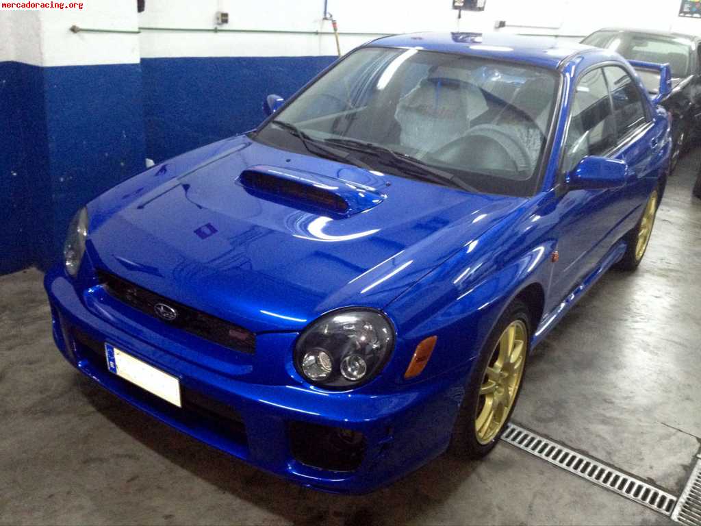  impreza sti water spray