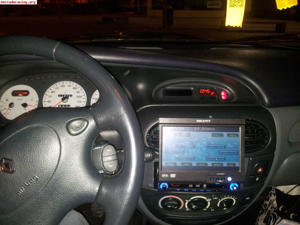 Vendo megane coupe 2.0 16v fr7 williams