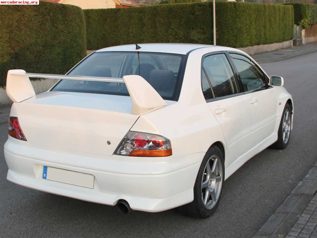 Evo viii impecable 16.999€, recojo moto o coche diesel.