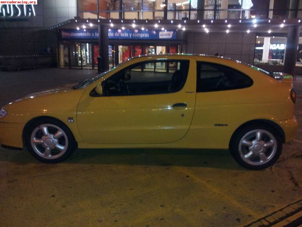 Megane 2.0 16v motor fr7 williams impoluto