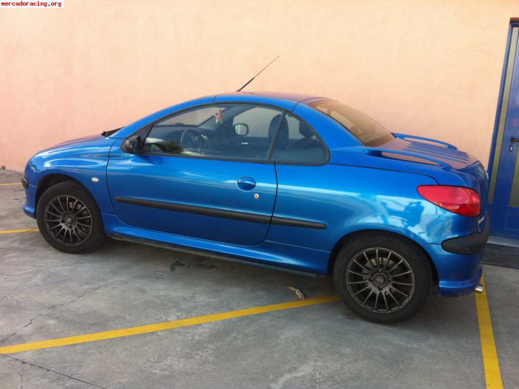 Se vende peugeot 206 coupe cabrio 2.0 136 