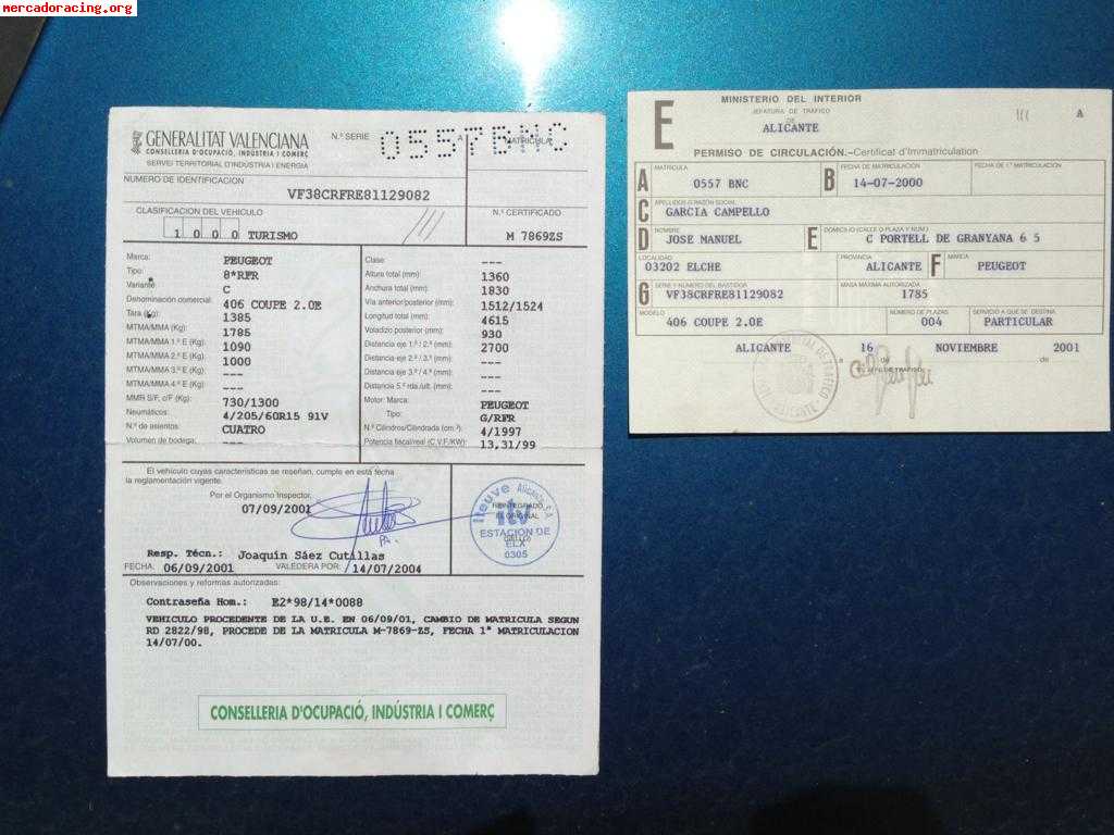Vendo peugeot 406 coupe 2.0 136cv 2001 impecable!! abs, airb