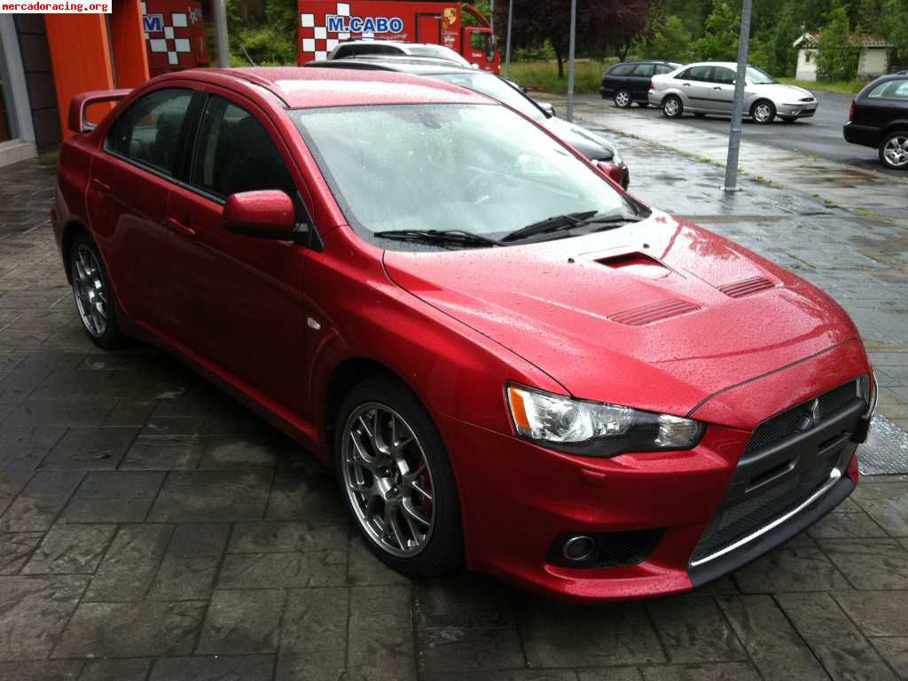 Misubishi evo x full equipe