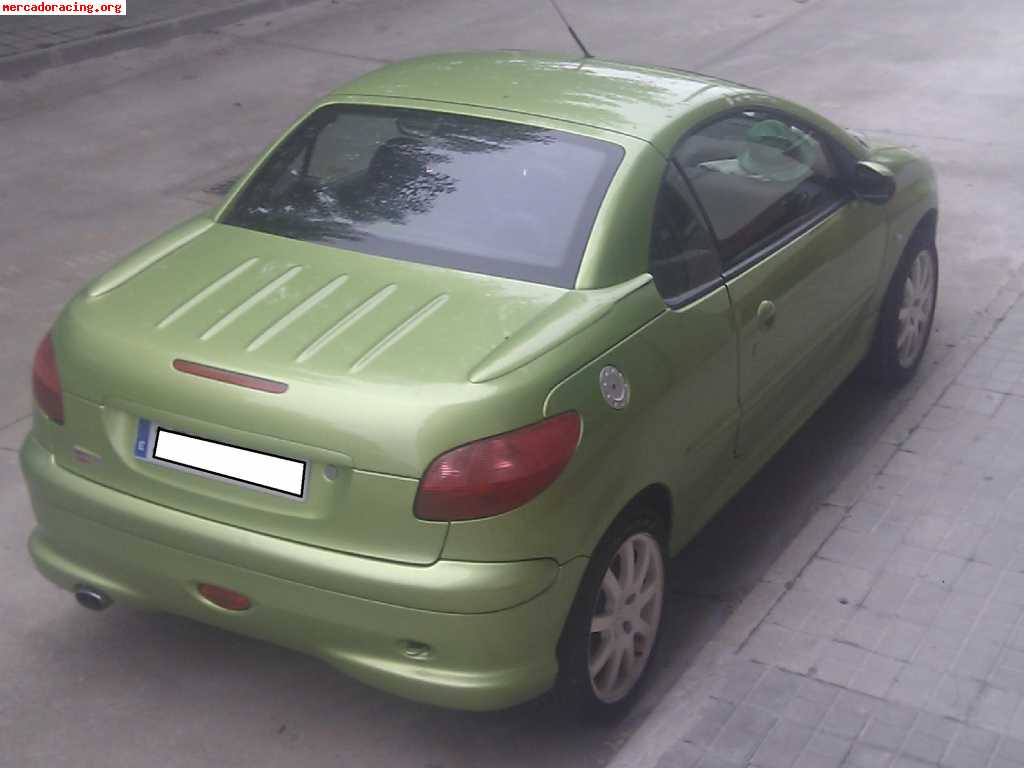 Peugeot 206 cc 2.0 16 v 136 cv