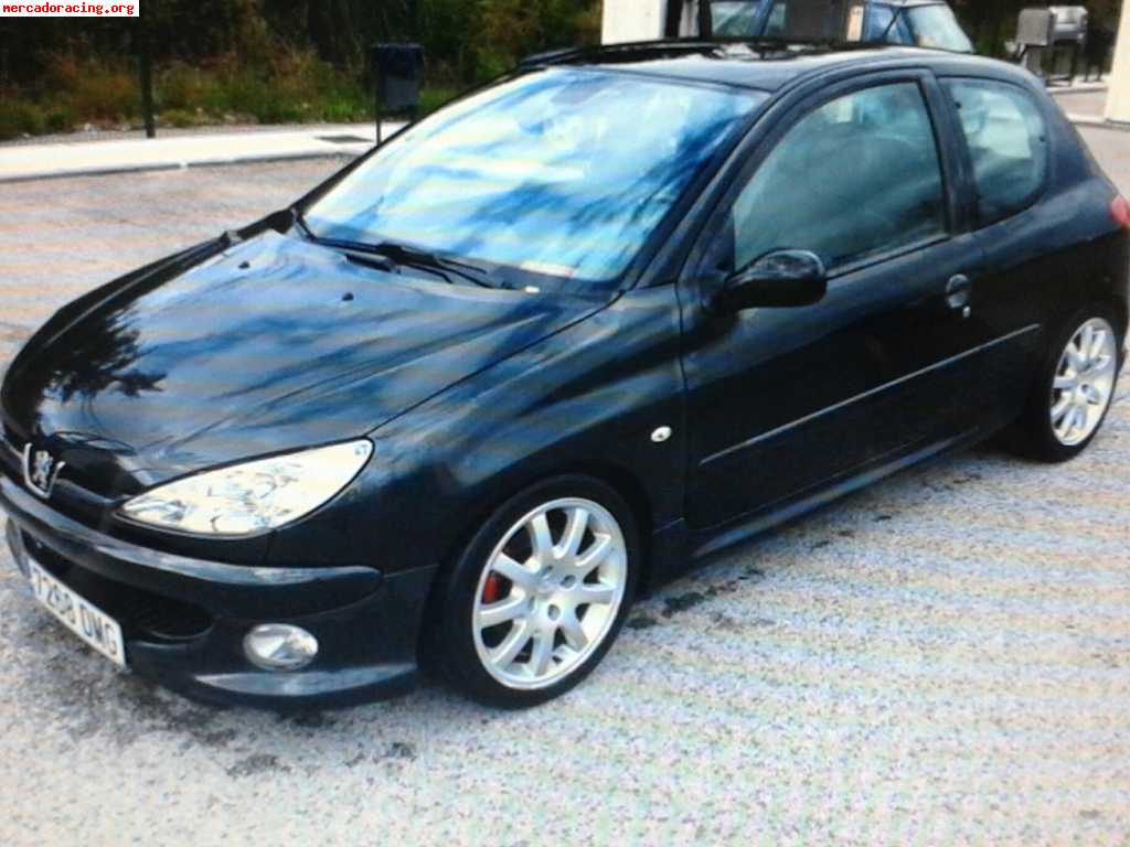Peugeot 206 gti 2.0 16v (140cv) estado impecable