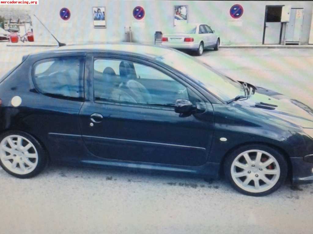 Peugeot 206 gti 2.0 16v (140cv) estado impecable