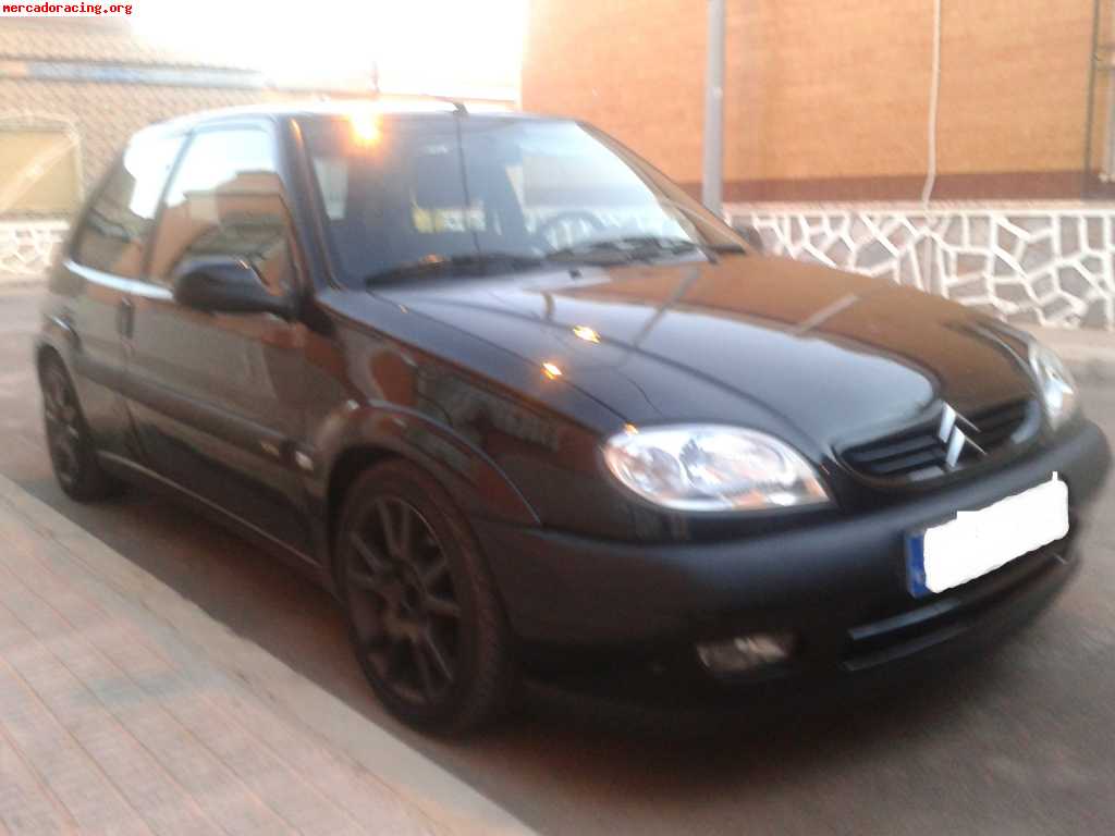 Citroen saxo muy cuidado 4200 euros o cambio por diesel.