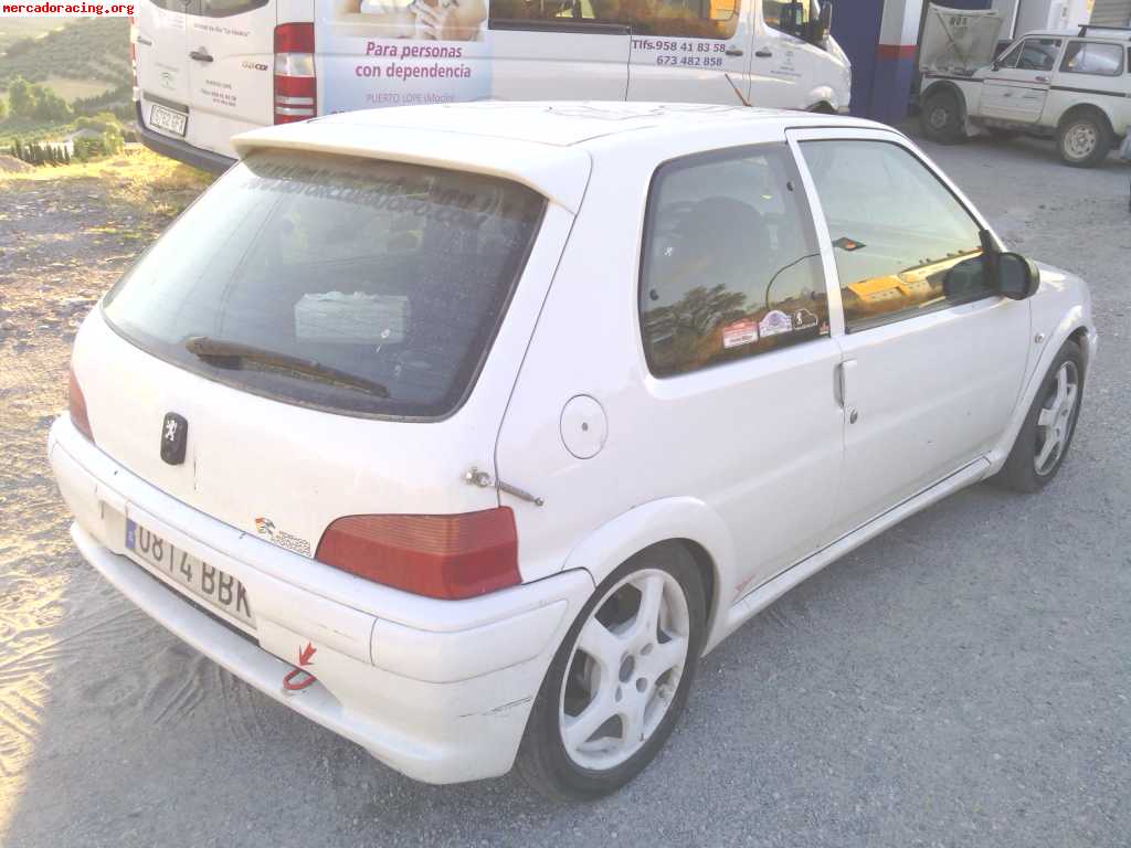 Peugeot 106 sport. mucho repuesto.