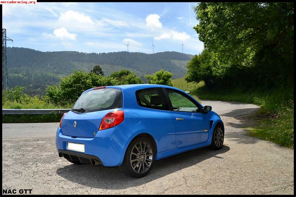 Clio sport 200 azul pitufo