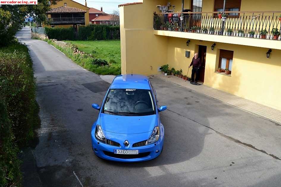 Clio sport 200 azul pitufo