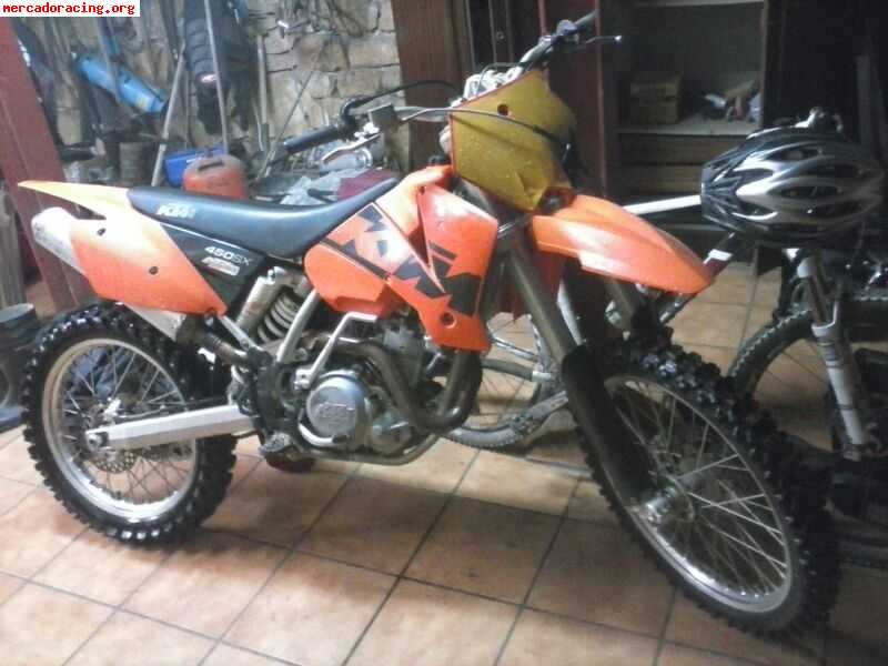 Se vende ktm 450 sx año 2006 