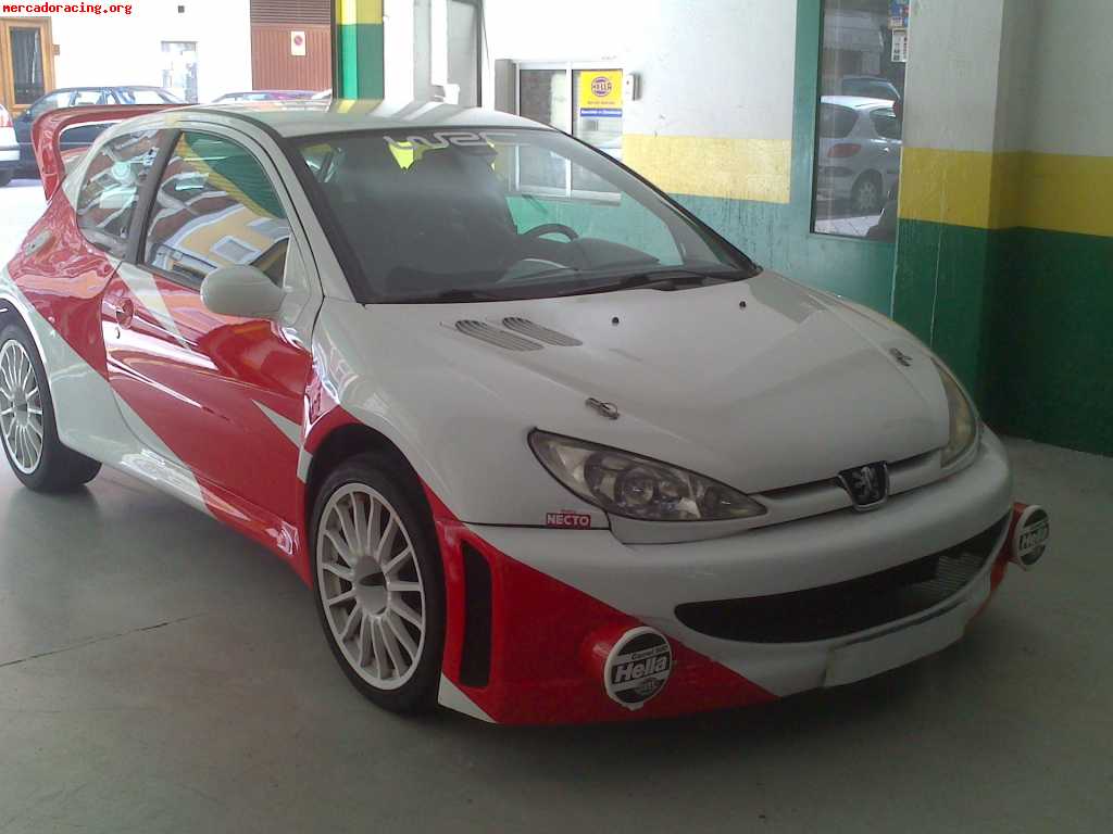 Se vende o cambia 206 gti kit car