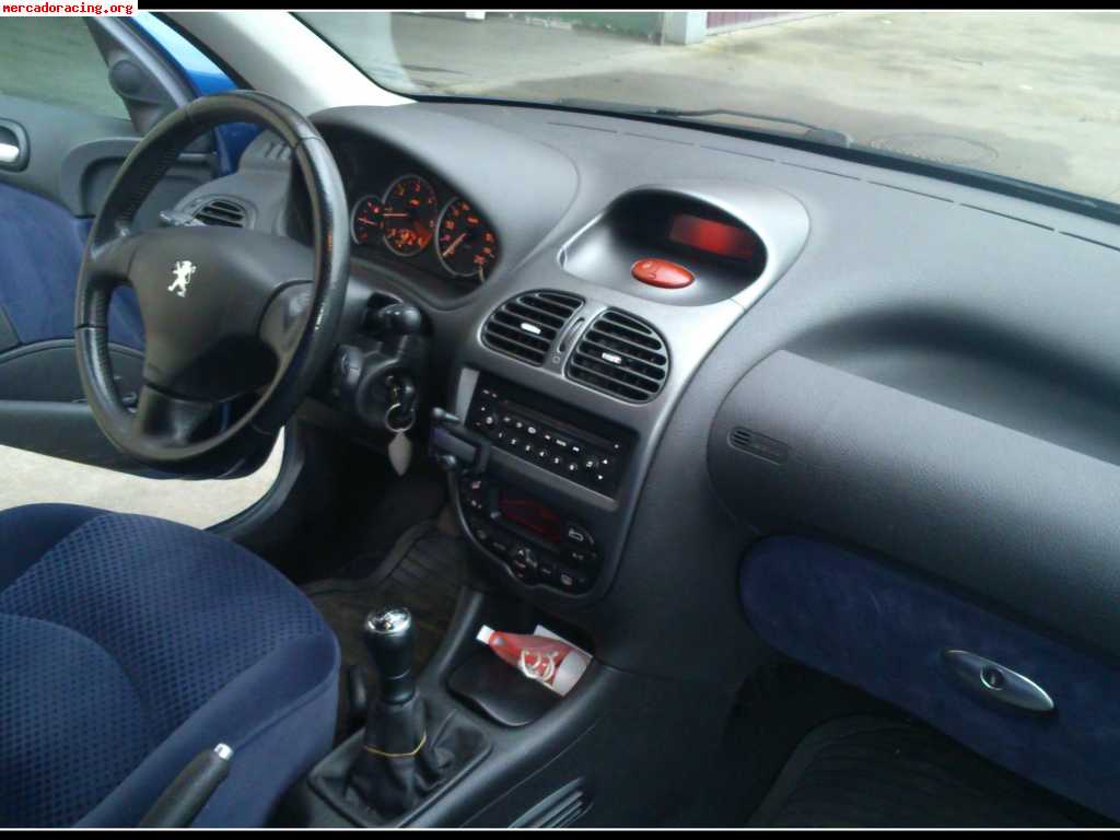 Peugeot 206 2.0 hdi 90cv- año 2005