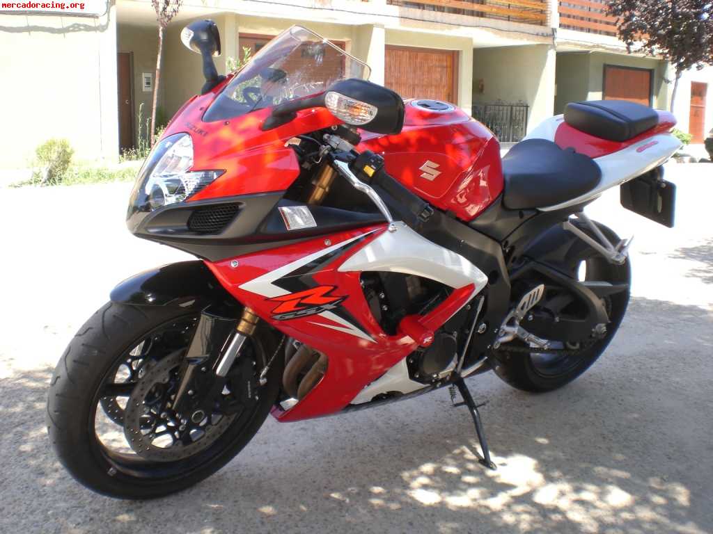 Vendo suzuki gsxr600 2007 por paternidad