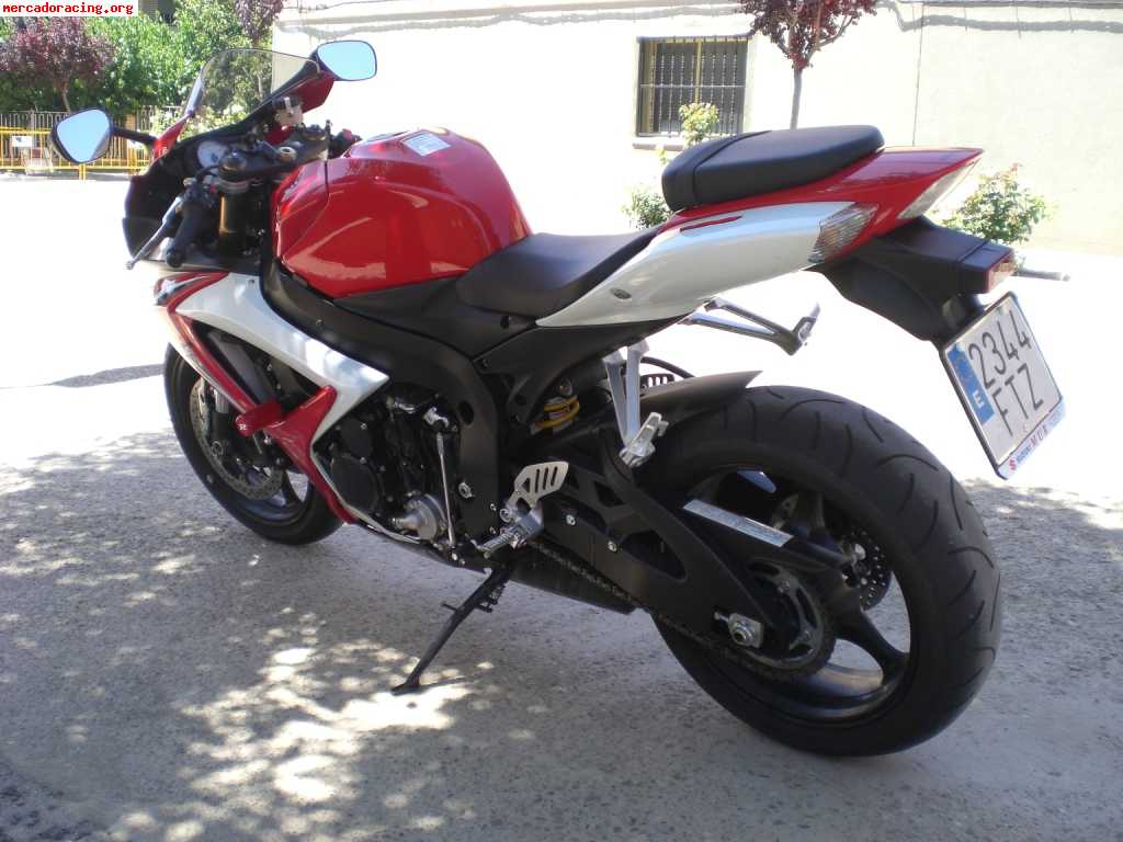 Vendo suzuki gsxr600 2007 por paternidad