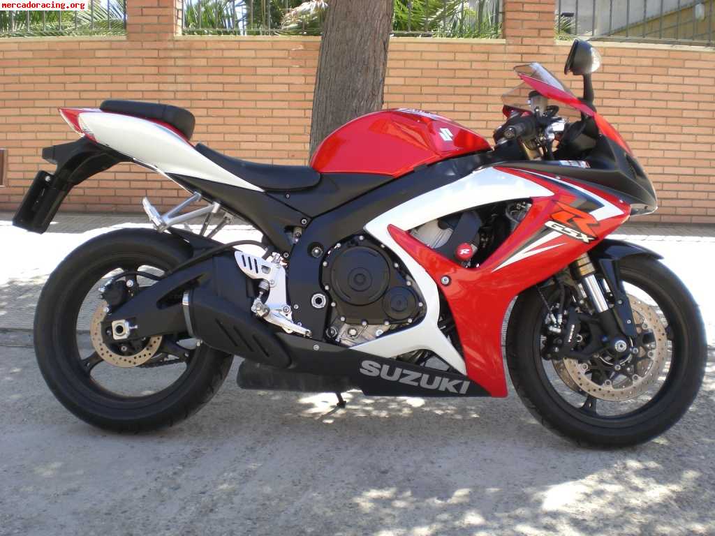 Vendo suzuki gsxr600 2007 por paternidad