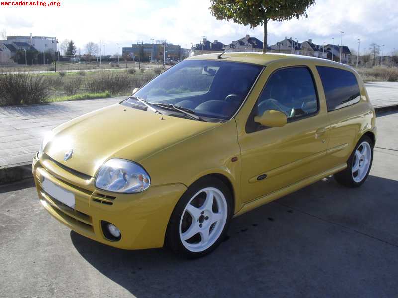 Renault clio sport (recojo coche inferior)