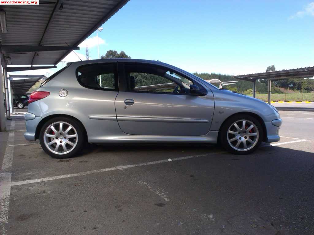 Peugeot 206 gti vendo o cambio por diesel.