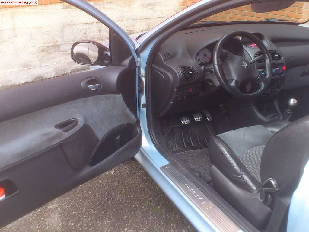 Peugeot 206 gti vendo o cambio por diesel.