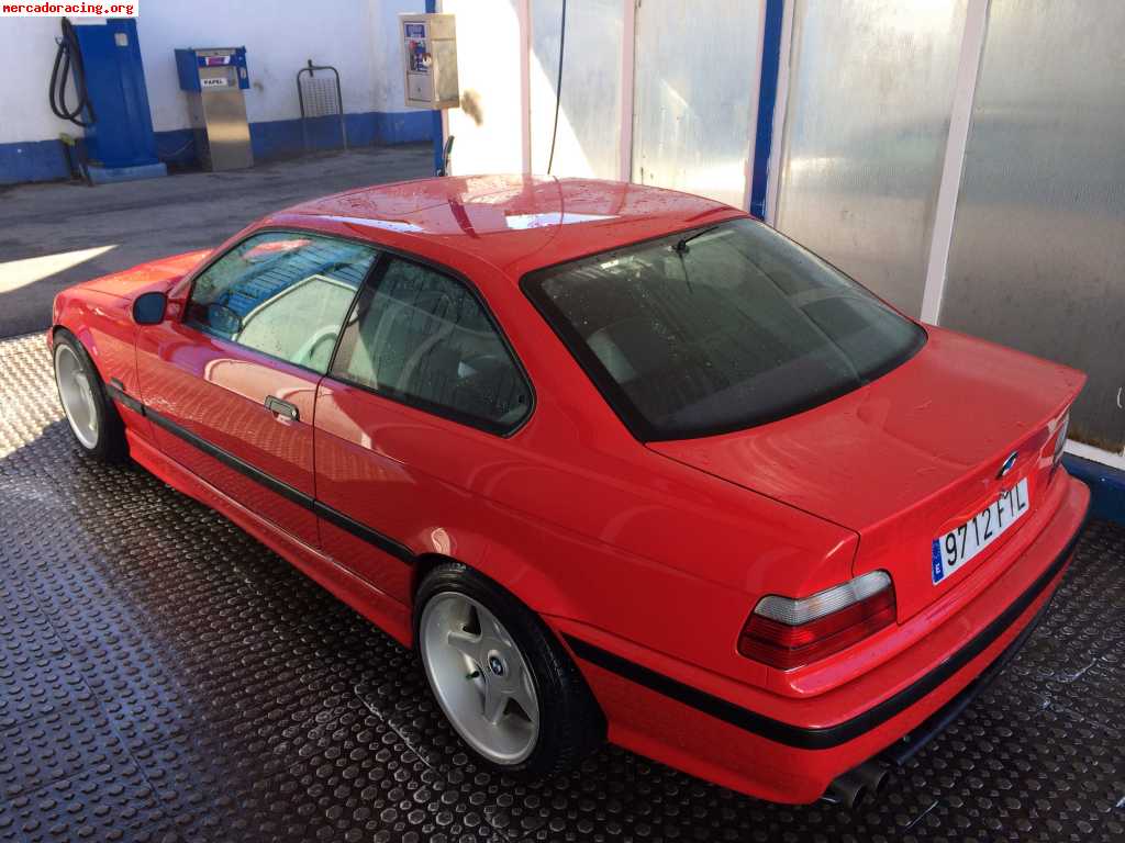Bmw m3 e36 rojo, barcelona .149000km