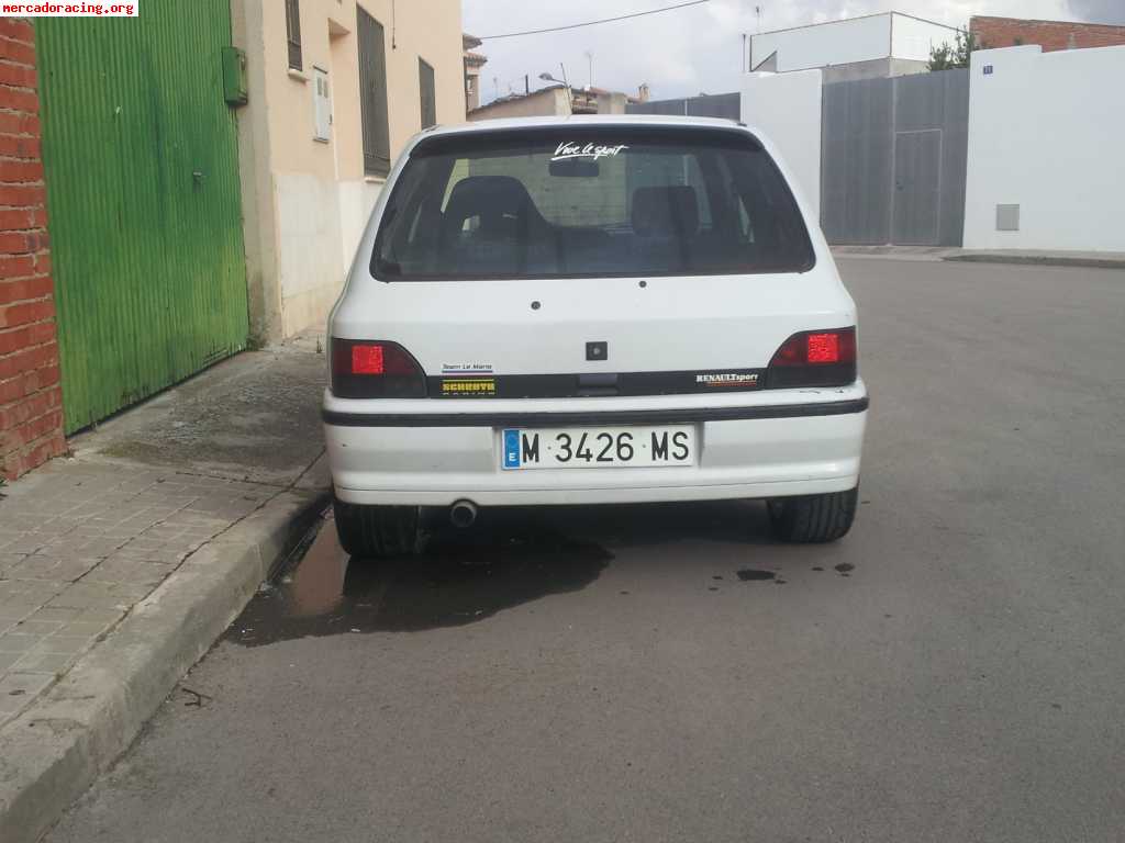 Clio 16v con mecanica de williams