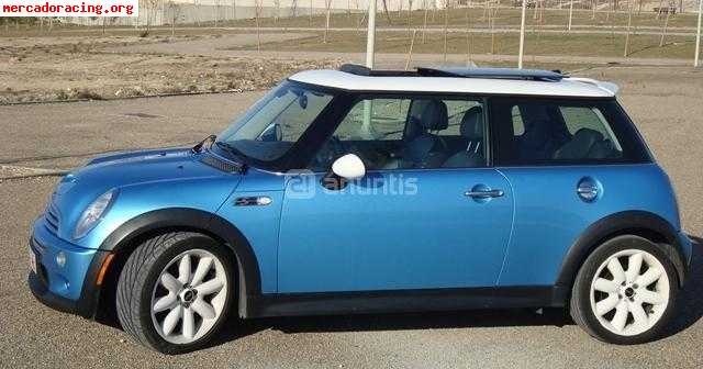 Mini cooper s !!!   163 cv !! todos los extras, navi, techo,