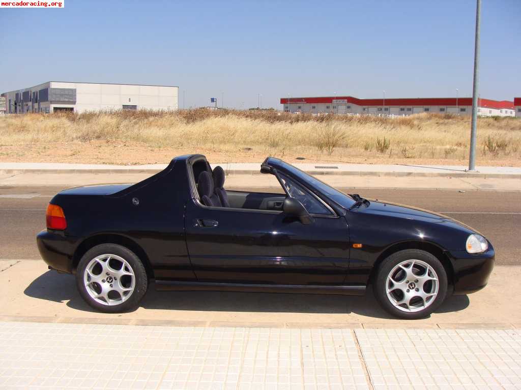 Vendo precioso descapotable honda crx del sol esi 1.6 125 cv