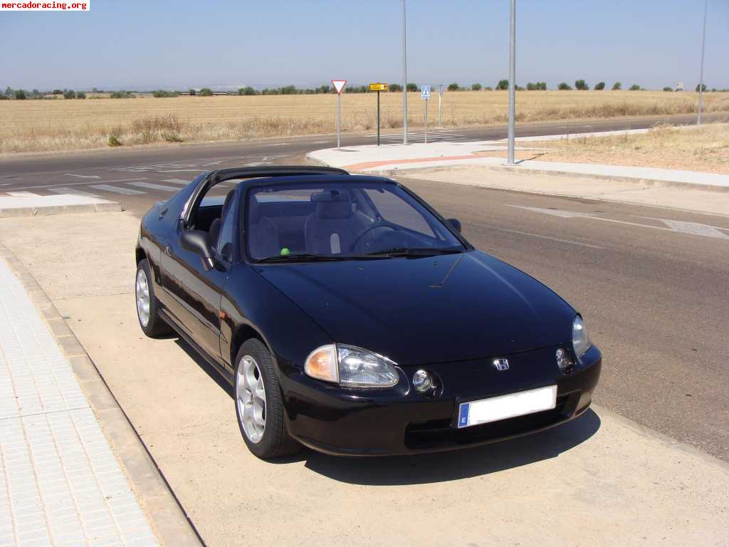 Vendo precioso descapotable honda crx del sol esi 1.6 125 cv