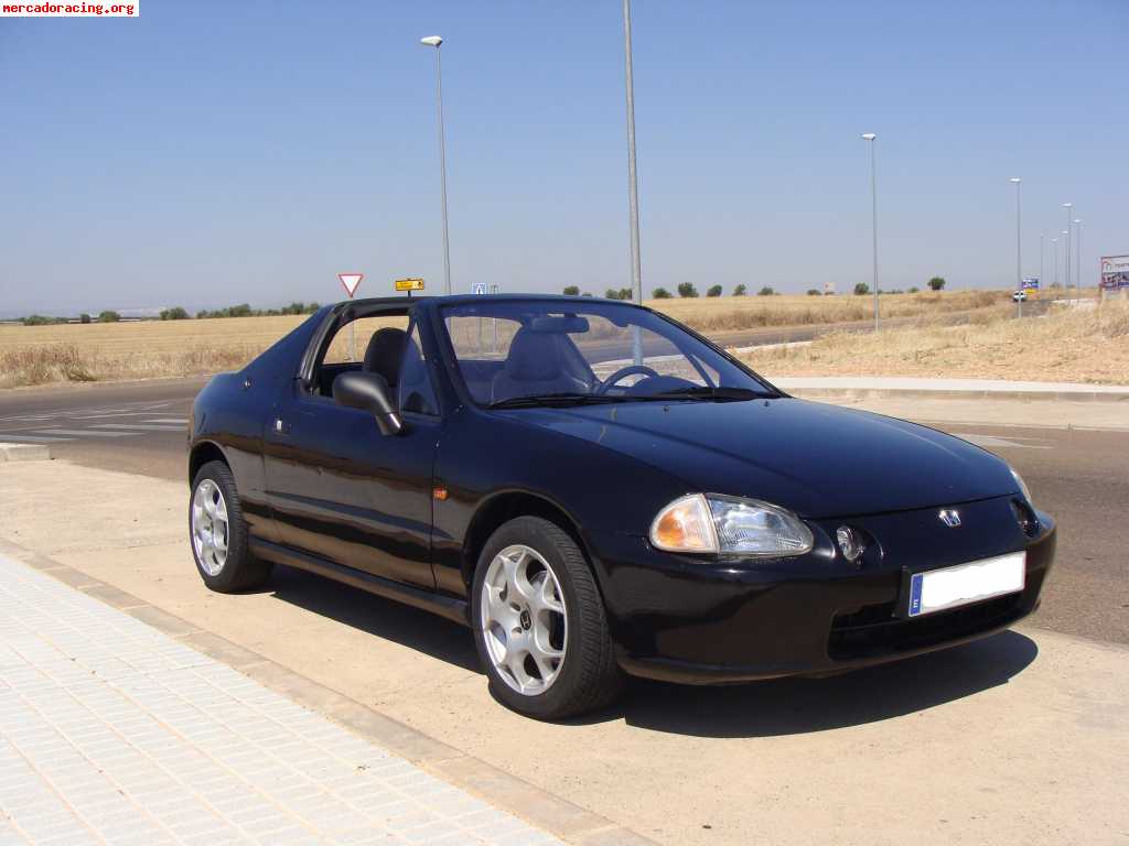 Vendo precioso descapotable honda crx del sol esi 1.6 125 cv