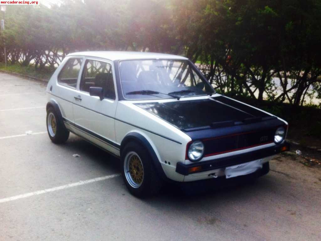 Golf mk1 1.8 8v , se vende o cambia por coche de ompeticion