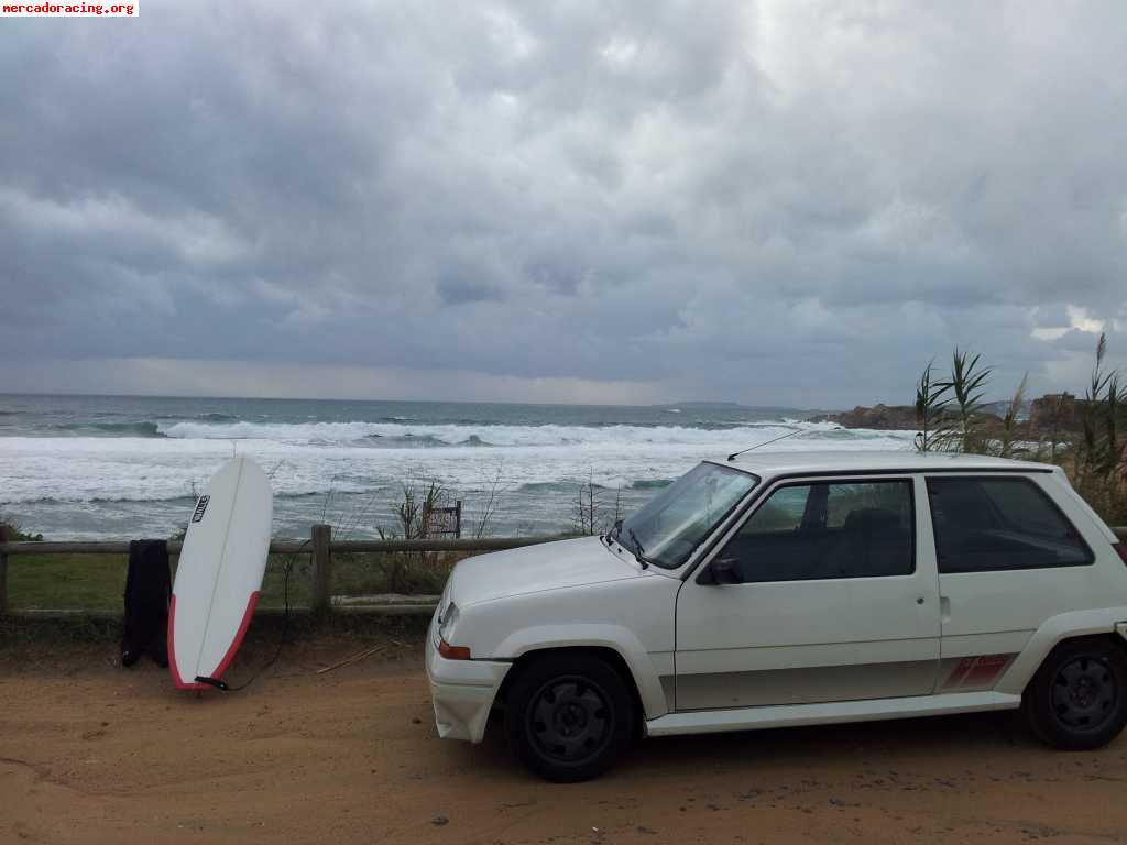 Vendo r5 gt turbo blanco. pontevedra. 4500e