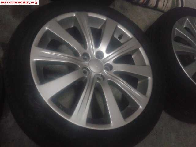 Vendo 4 llantas impreza r.e. 2011 17 