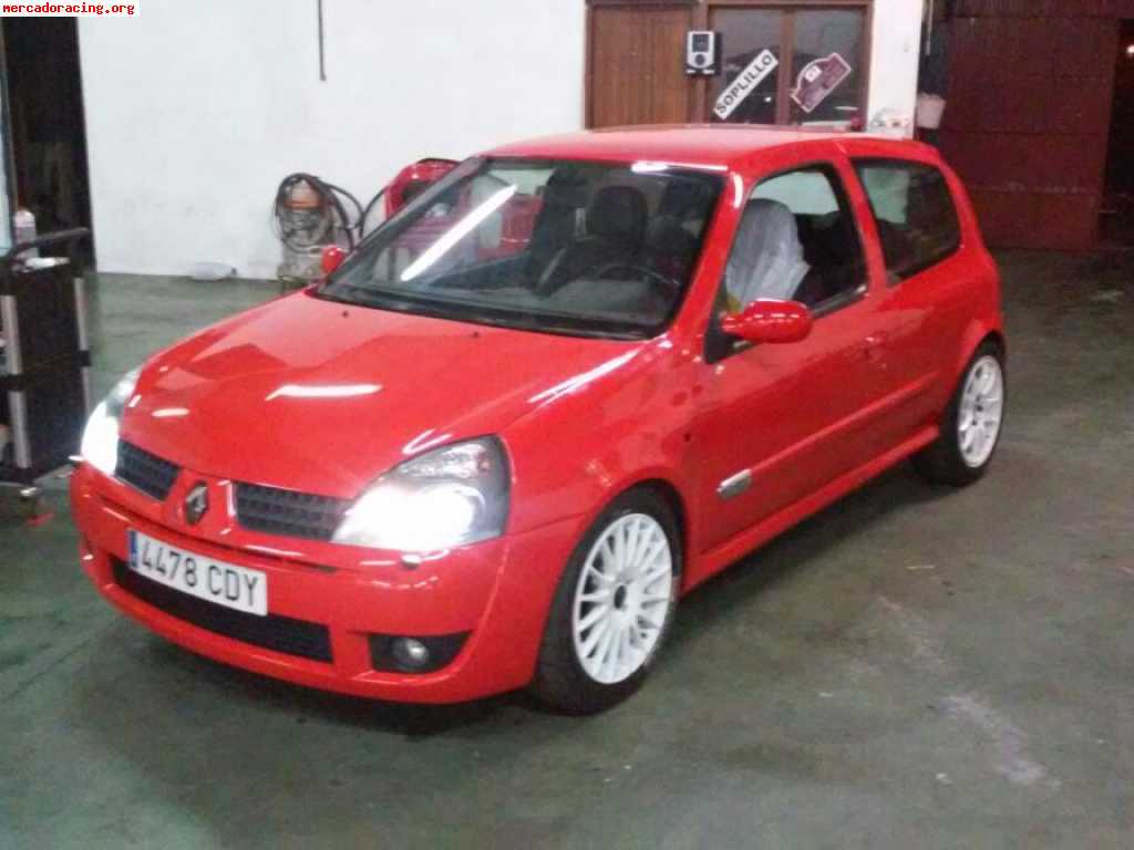 Clio sport 172 rojo