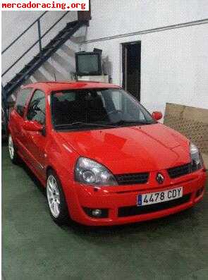 Clio sport 172 rojo