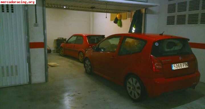 2 coches!!!!!! citröen c2 vts y ford sierra ghuia!!!!