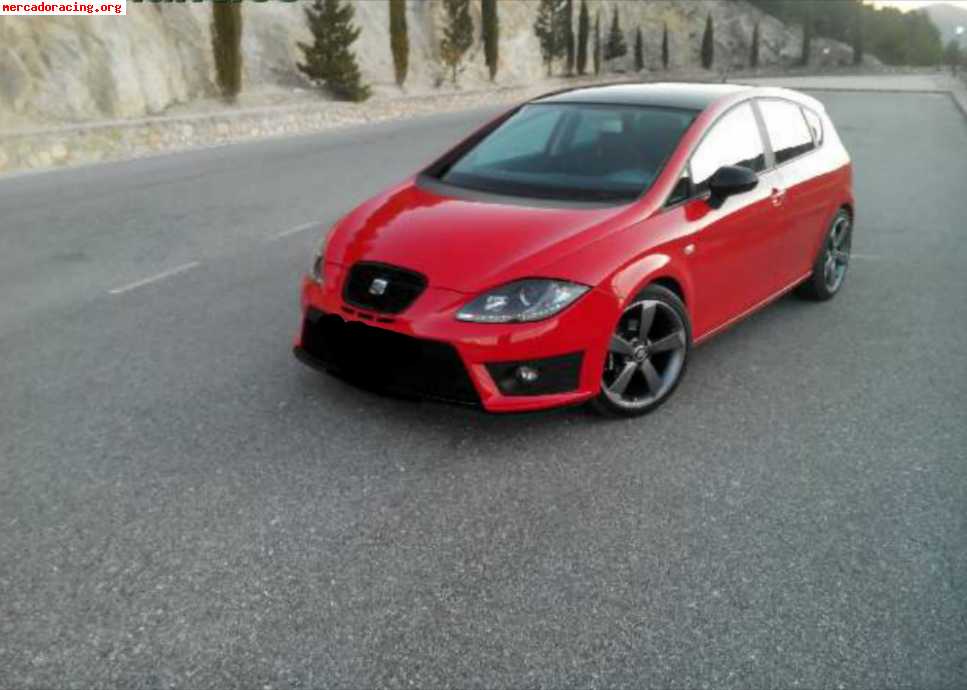 Seat leon con exterior cupra r