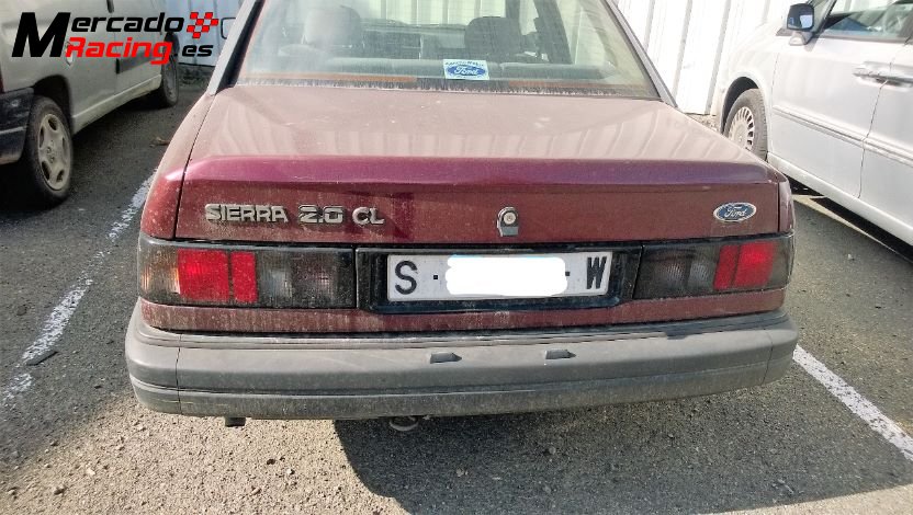 Ford sierra a?o  91 (mk3 4p) 2.0 por abandono de proyecto