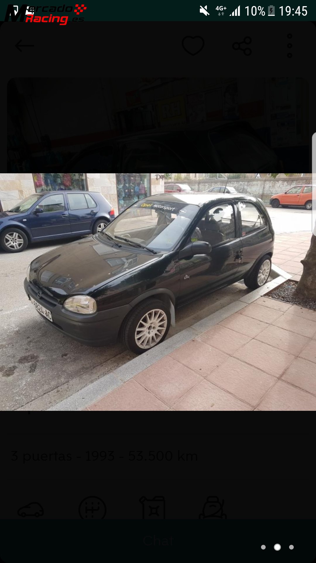Opel corsa b city 1. 2 800€