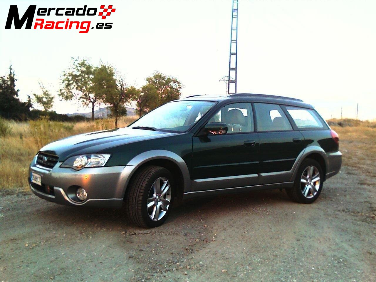 Subaru legacy outback 3.0 r h6 250cv impecable, historial de