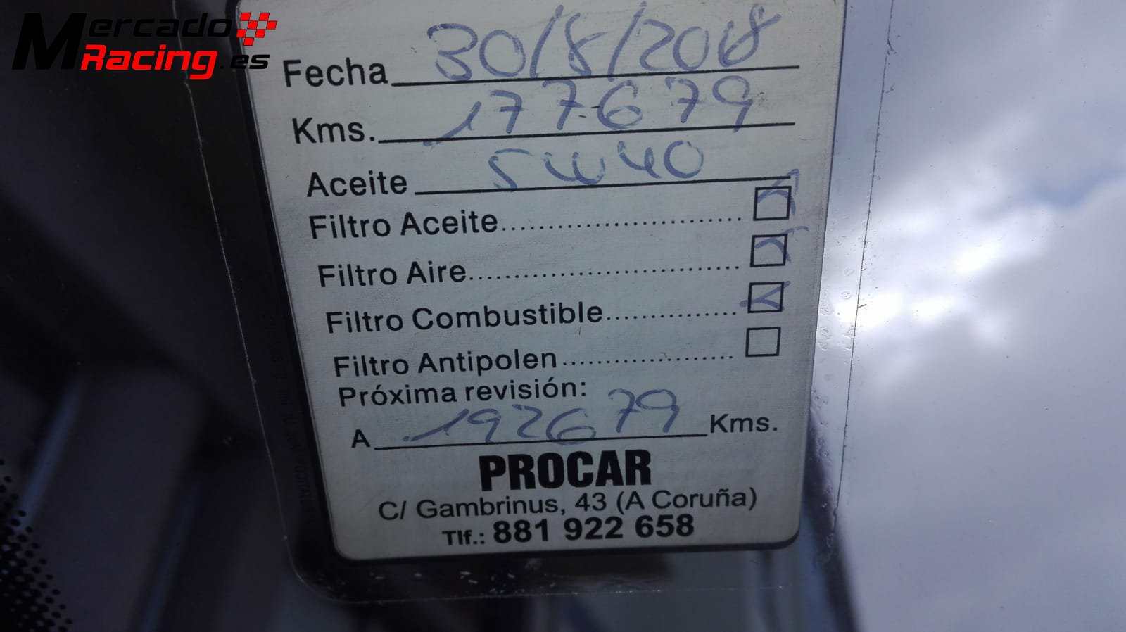 Coche golf automático dsg