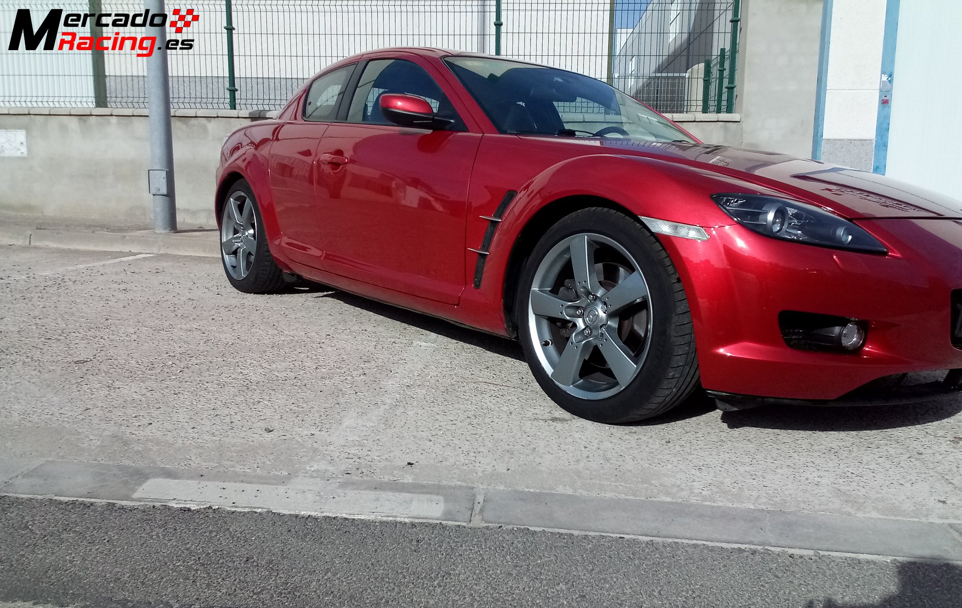 Mazda rx-8 con motor nuevo.