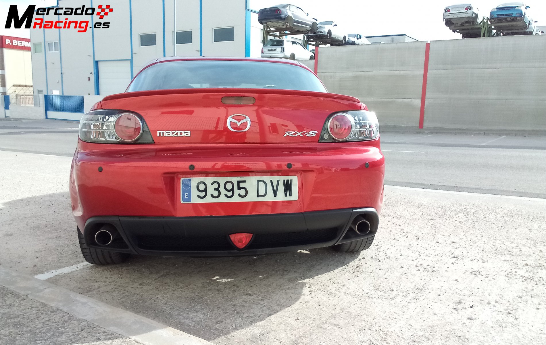 Mazda rx-8 con motor nuevo.