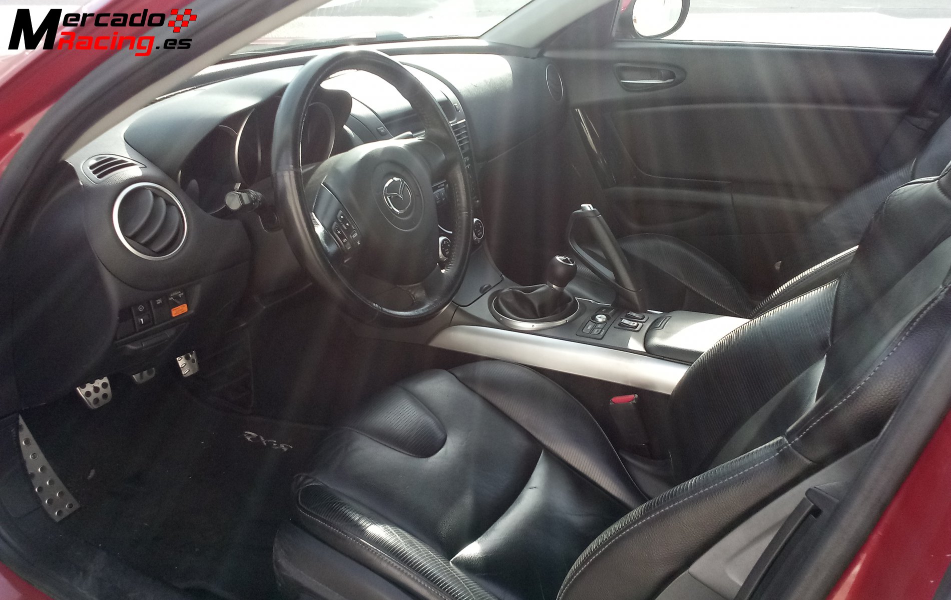 Mazda rx-8 con motor nuevo.