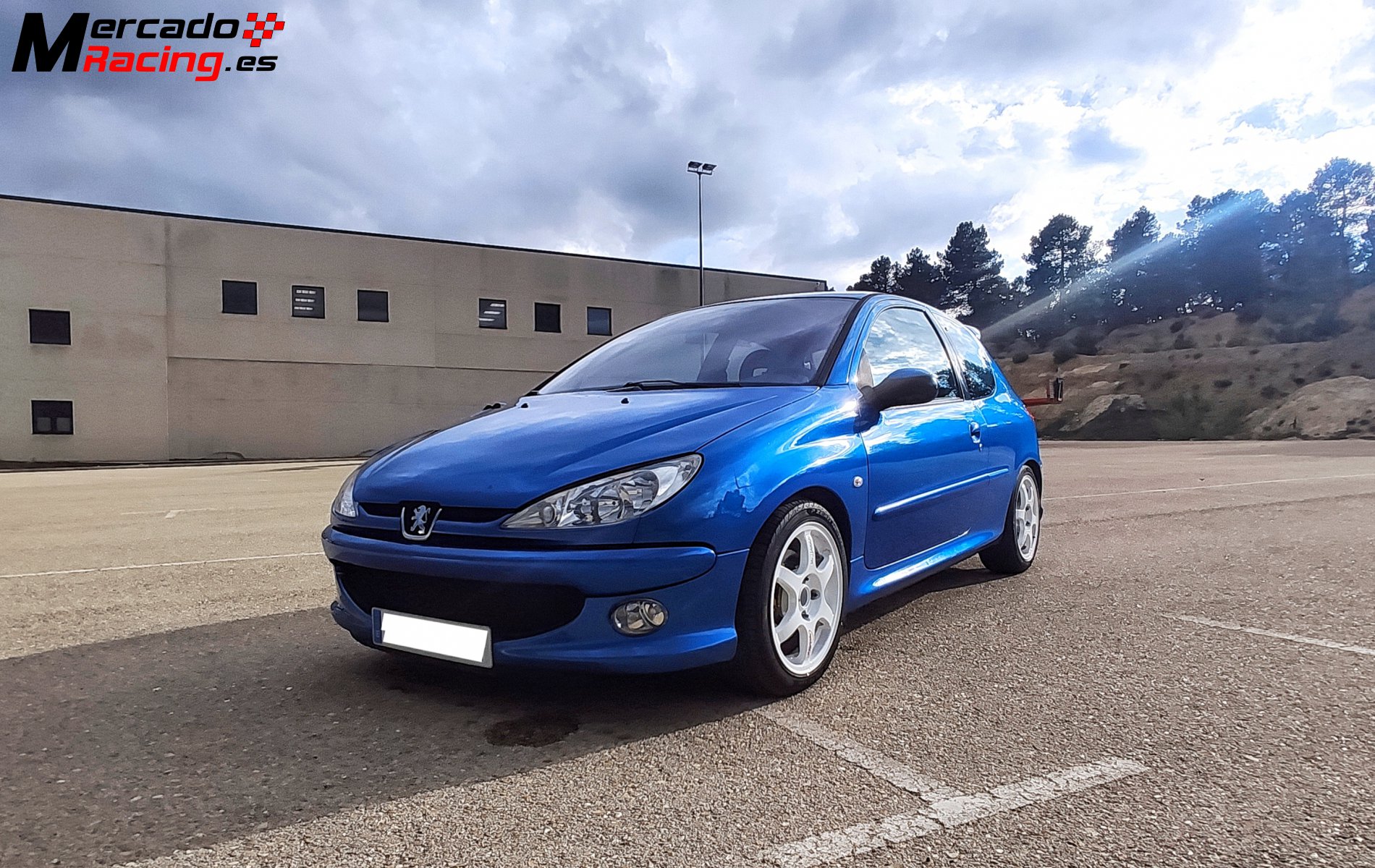 Peugeot 206 xs 1.6 16v azul