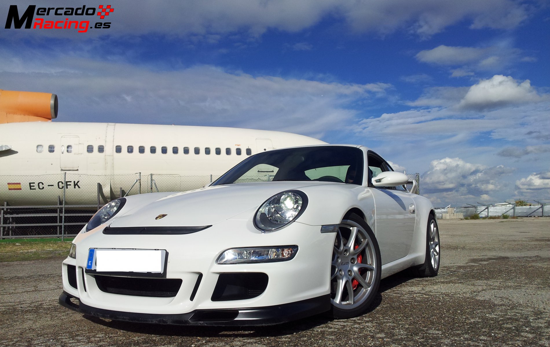 Porsche 911 997 gt3 420cv blanco manual