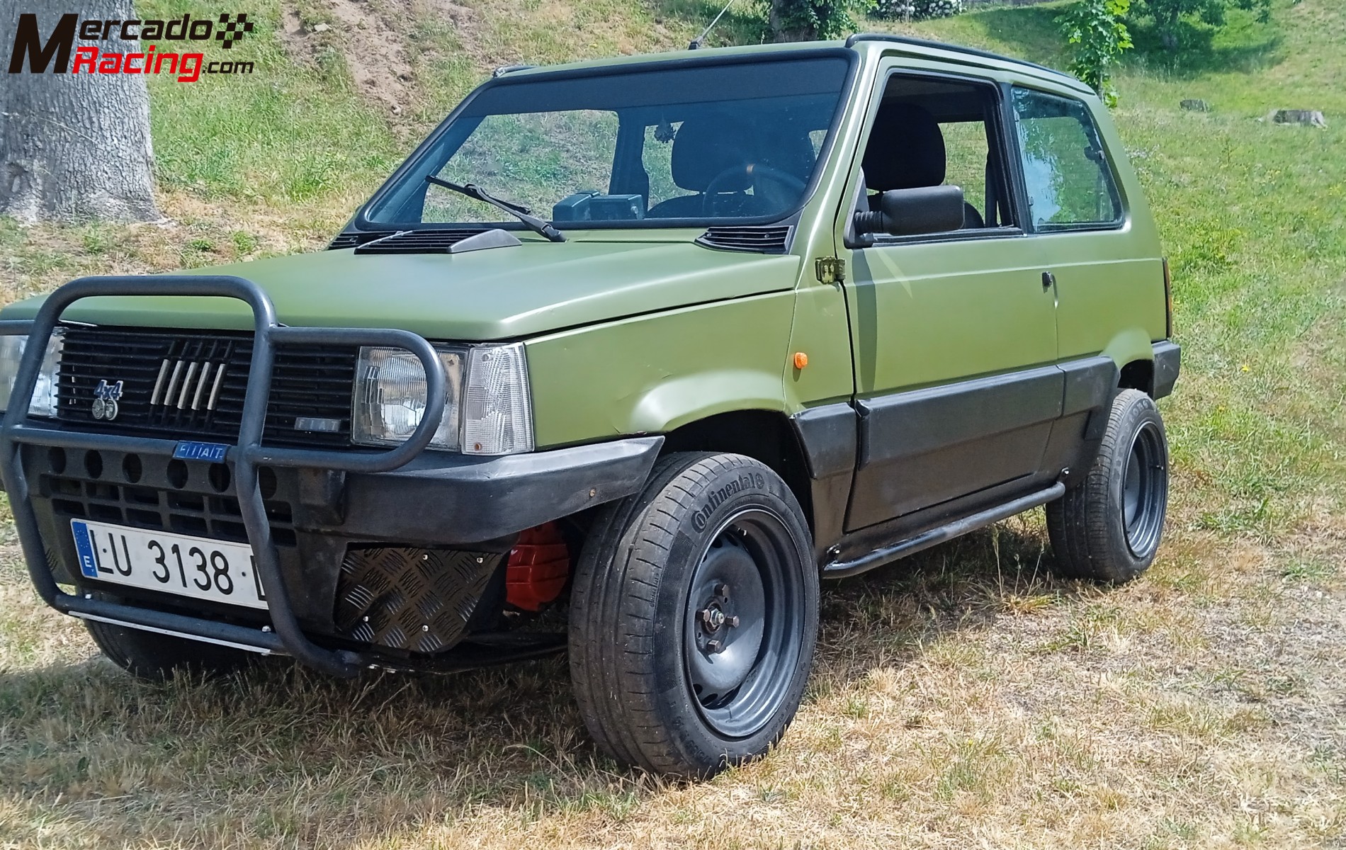 Fiat panda 4x4 recién restaurado