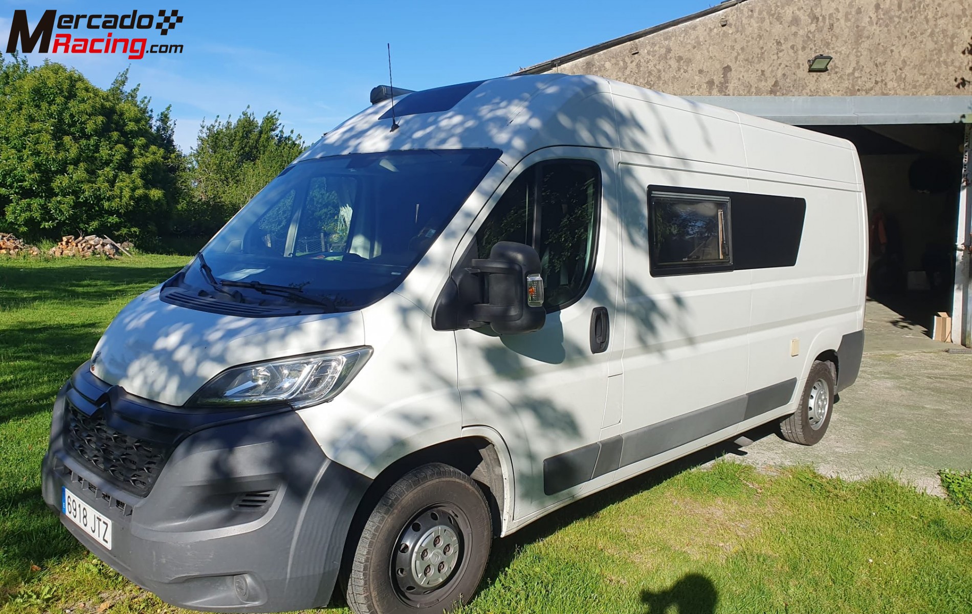 Citroen jumper camper con gran garage